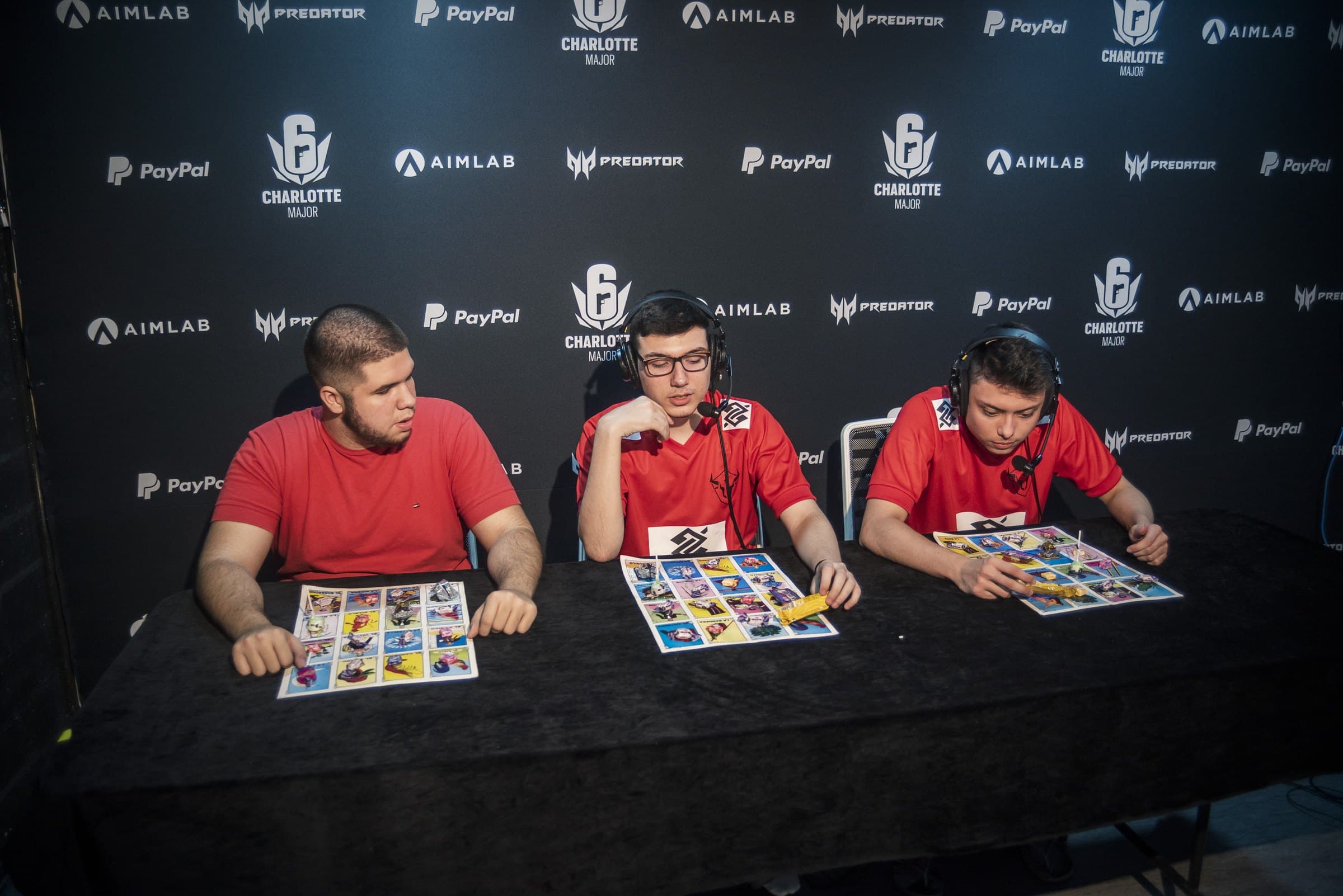 Jugadores y comunidad durante el Charlotte Major