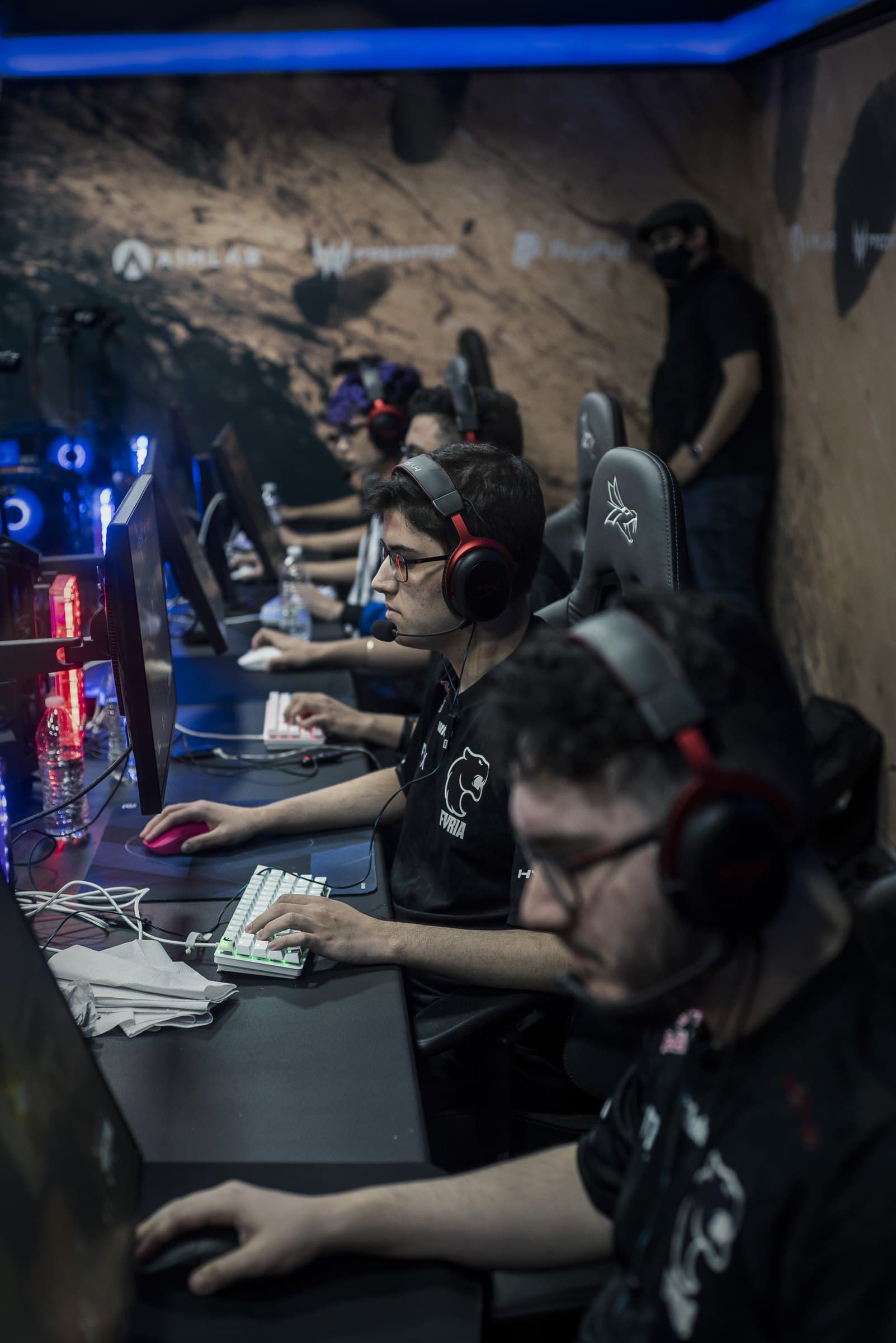 Jugadores durante el Charlotte Major de Rainbow Six