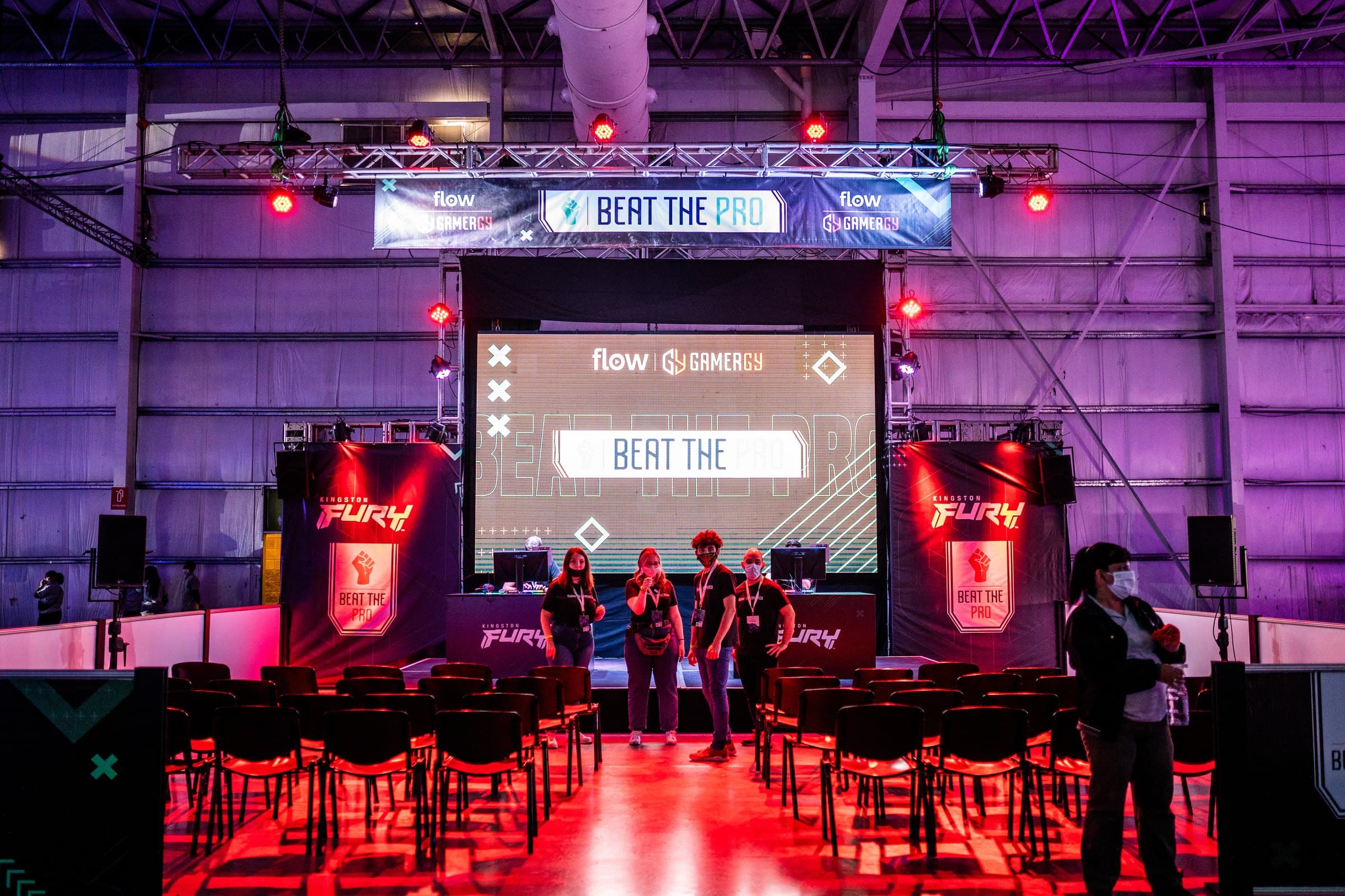 Escenario Beat the Pro en GAMERGY