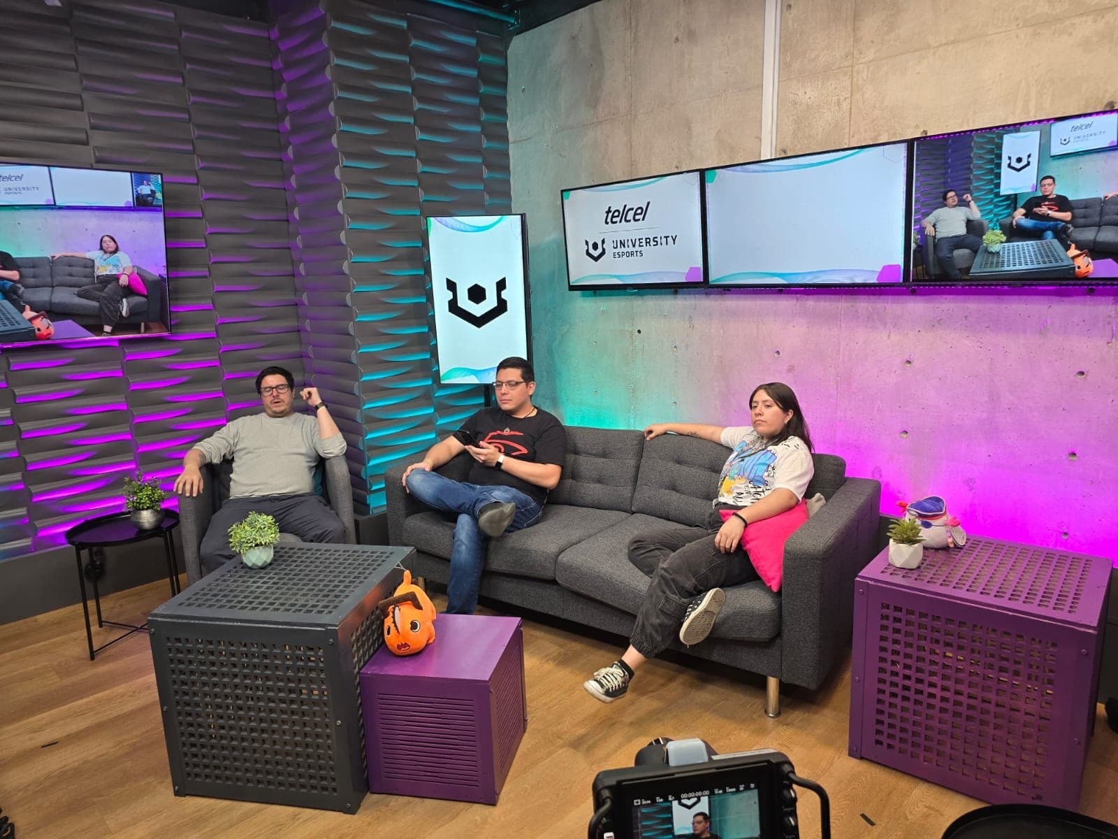 Producción de contenido de Telcel UNIVERSITY Esports